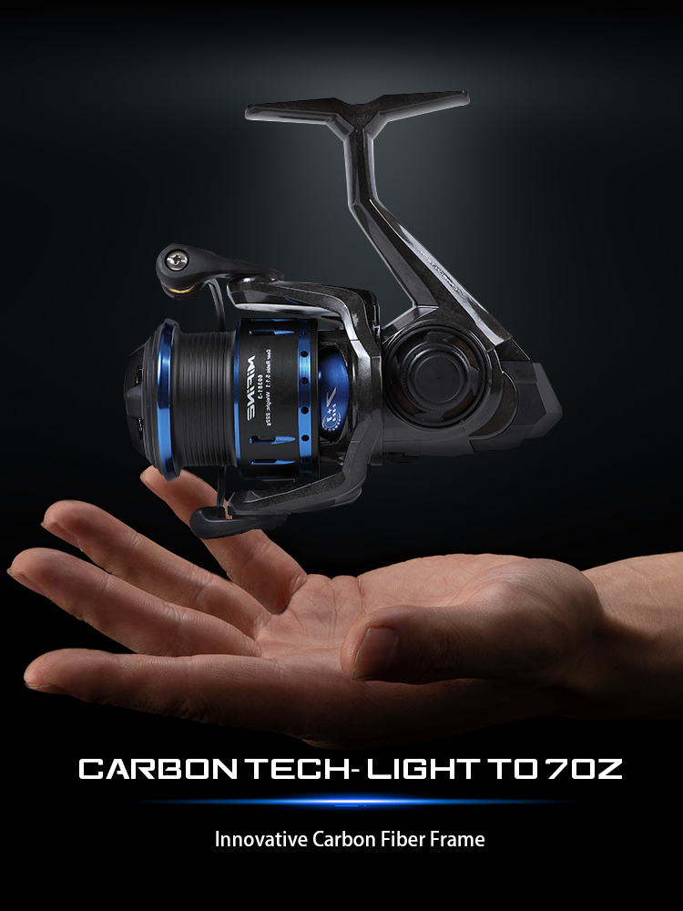 MIFINE Carbon Tech Lightweight - đánh giá và giá Trolling Reel
