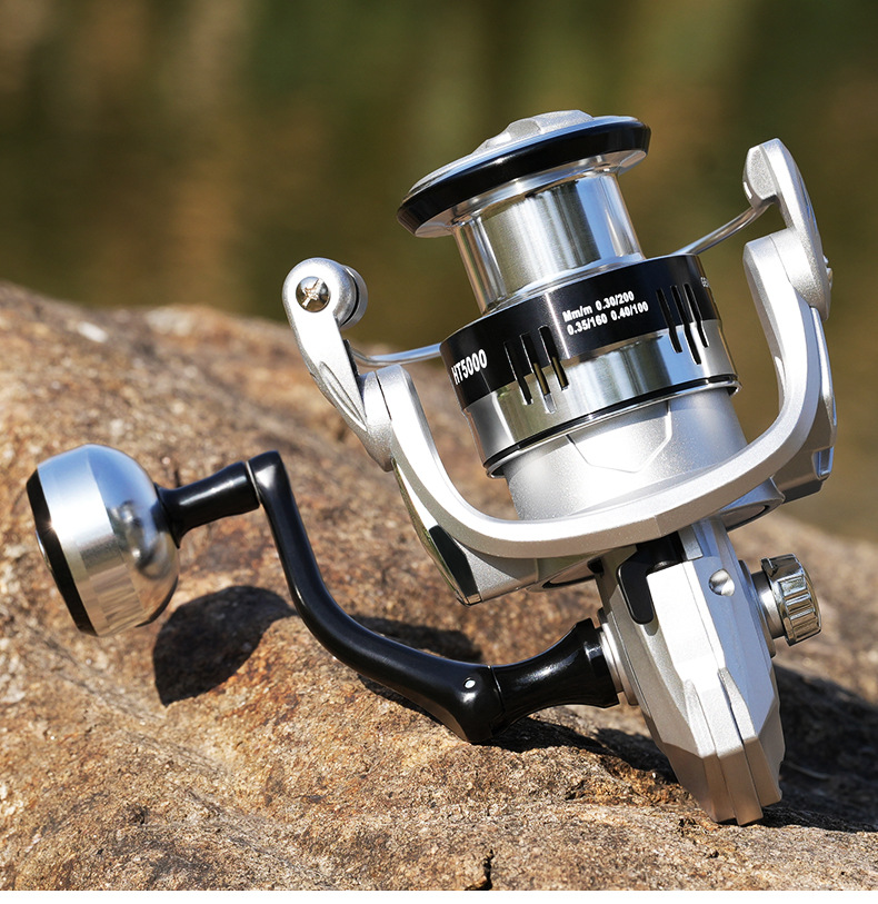 Silver Fishing Reel Spinning U - đánh giá và giá Trolling Reel